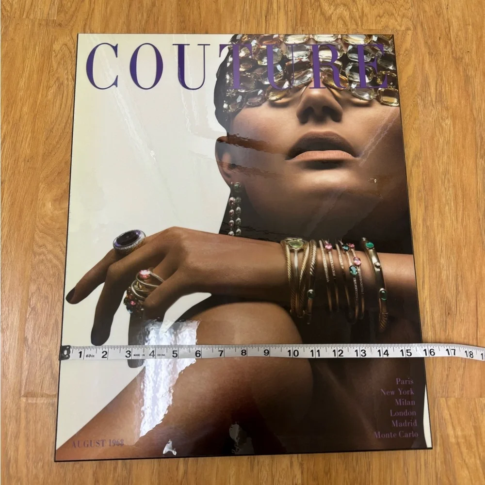 Couture Wall Decor (Purple)